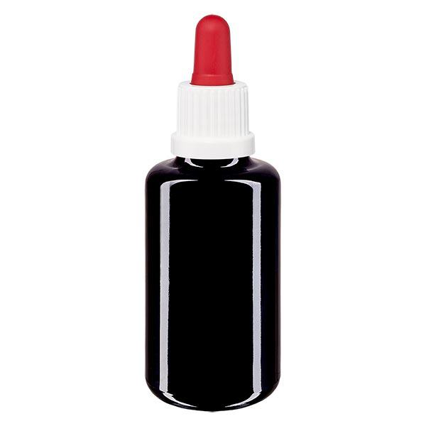 Pharmacie fl. viol. Pipette 30ml blanc/rouge OV Pharmacie fl. viol. Pipette 30ml blanc/rouge OV