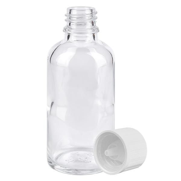 Flacon compte-goutte 50ml 1.2mm w. STD KiSi ClearL.UT18/50