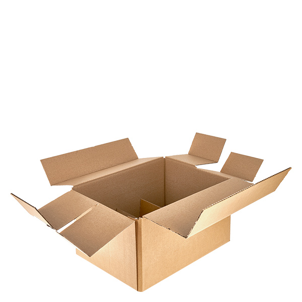 Cartons pour verres (25 pcs) avec 6 compartiments 330x225x180mm