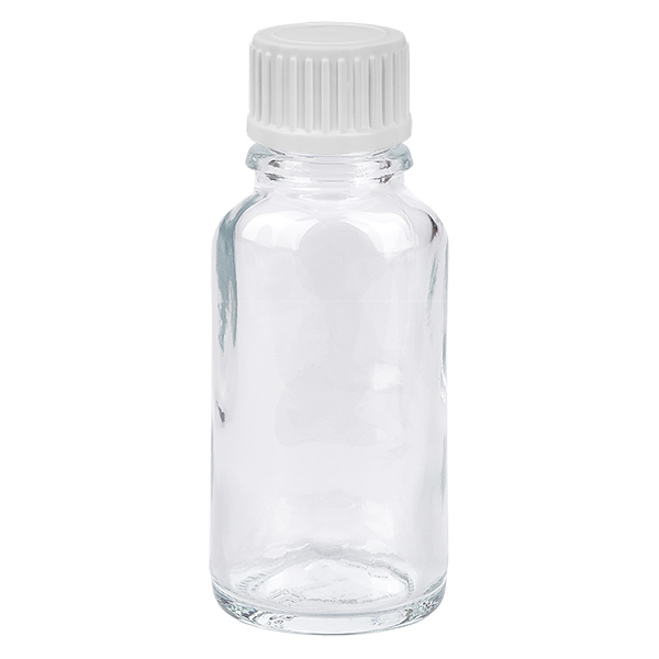 Flacon 20ml (globule) 3mm GR w. STD ClearL.UT18/20