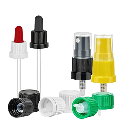 Bouchons & pipettes pour flacons à pharmacie