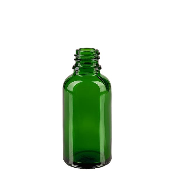 Flacon compte-gouttes vert 30 ml DIN18 Flacon compte-gouttes vert 30 ml DIN18