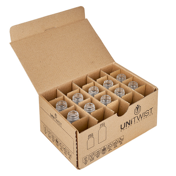 Flacon compte-gouttes de 5 ml, bouchon blanc standard de 0,9 mm WhiteLine UT18/5 Flacon compte-gouttes de 5 ml, bouchon blanc standard de 0,9 mm WhiteLine UT18/5