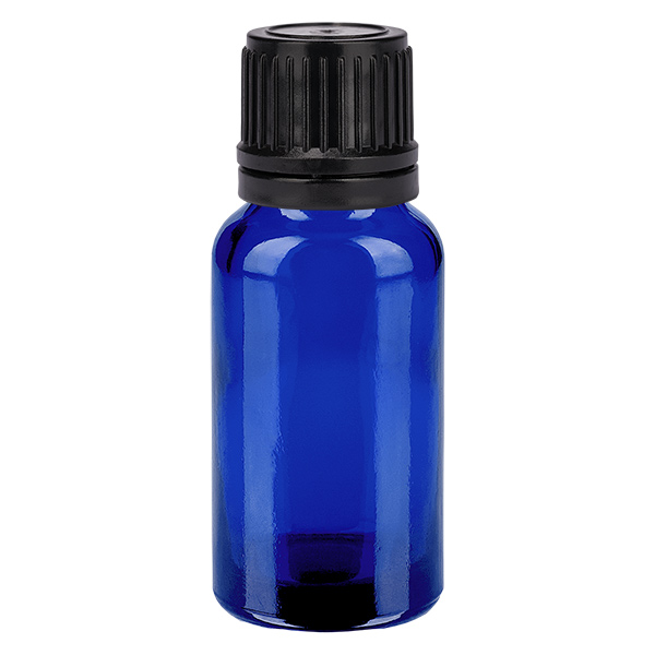 Flacon 20ml (globule) 8mm GR s. STD BlueL. UT18/20