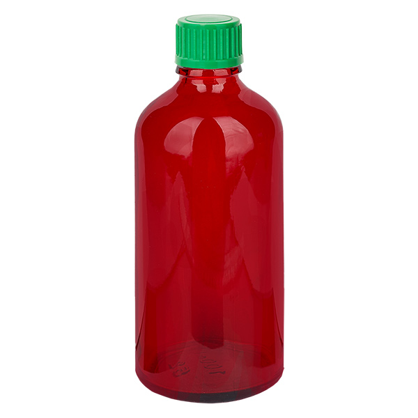 Flacon compte-goutte 100ml 0.8mm vert STD RedLine UT18/100