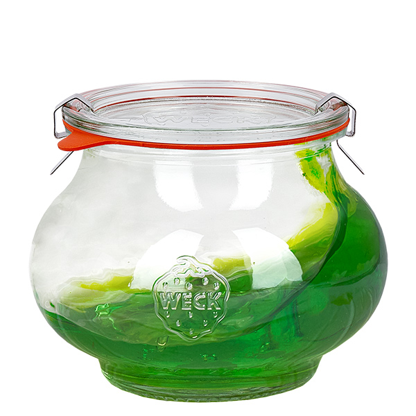 36 pots Weck 220ml verres à bijoux, 1/4L verres renversés