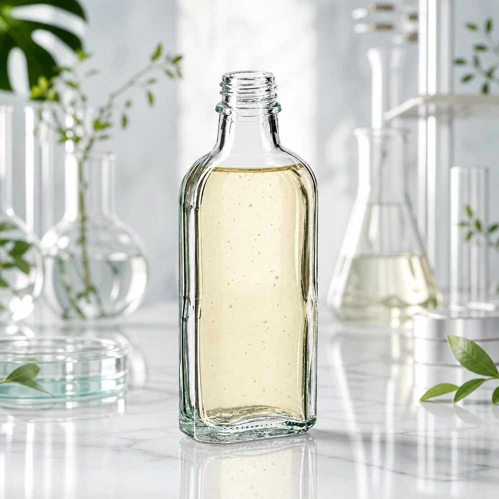 Flacon en verre plat de 100 ml, transparent, norme DIN 22, à bouchon à vis, de taille intermédiaire entre celle d'un flacon Erlenmeyer et celle d'une boîte de Pétri