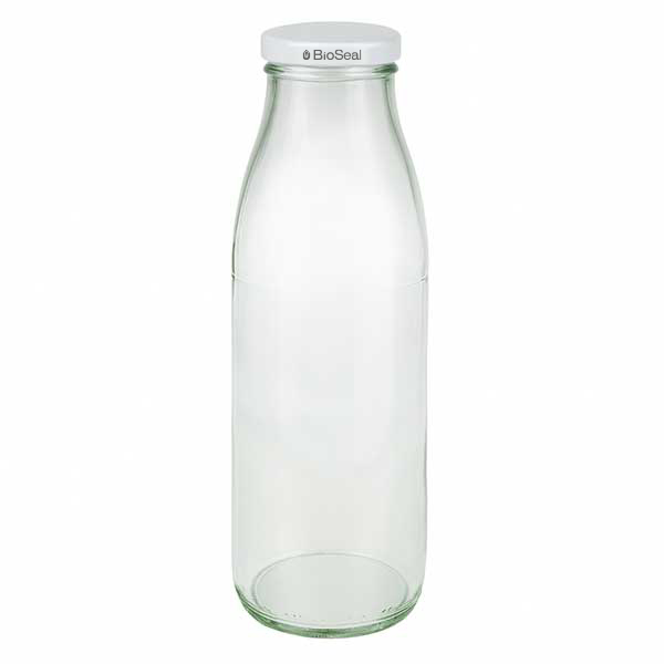500ml Bouteille avec couvercle BioSeal blanc UNiTWIST