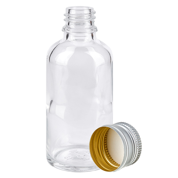 Flacon 50ml 11mm SV alu-argent STD ClearL.UT18/50