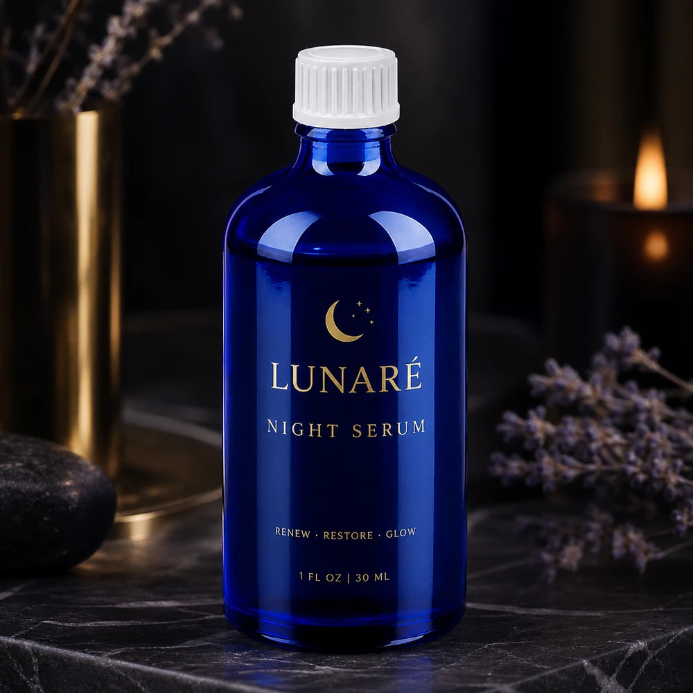 100ml flacon compte-gouttes 0.9mm blanc STD BlueLine UT18/100 Bouteille d'aromathérapie 100ml bleu cobalt avec bouchon doseur blanc 0,9mm BlueLine