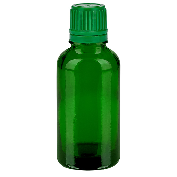Flacon 30ml 11mm SV vert OV GreenLine UT18/30