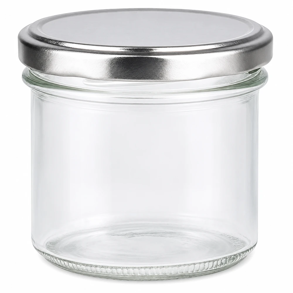125ml Verre conique avec couvercle BasicSeal argent UNiTWIST 125ml Verre conique avec couvercle BasicSeal argent UNiTWIST