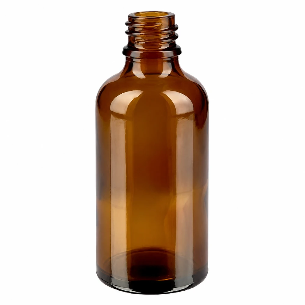 Flacon compte-goutte 50ml 0.8mm vert STD BrownLine UT18/50 Flacon en verre brun de 50 ml de haute qualité avec compte-gouttes pour un dosage professionnel
