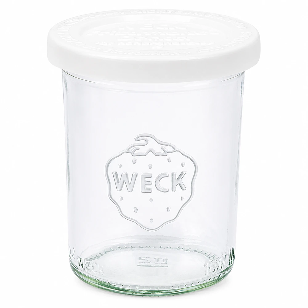 160ml bocal conique avec couvercle fraîcheur WECK RR60
