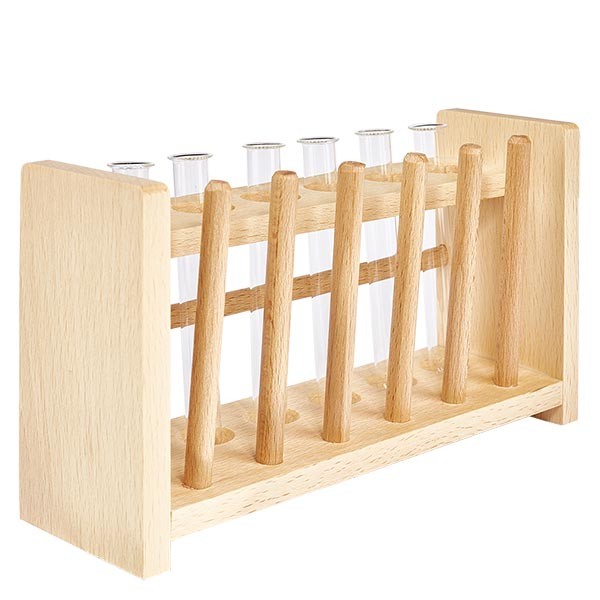 Tube à essai 160x16mm en verre borosilicate à bord rabattu