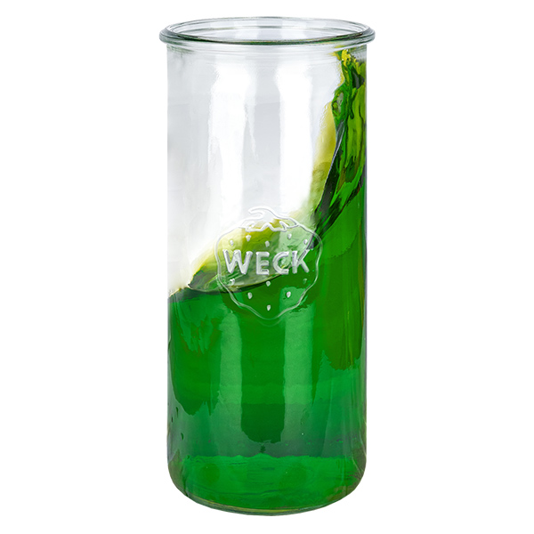 Lot de 6 pots Weck 1500 ml verre à pied rond Lot de 6 pots Weck 1500 ml verre à pied rond