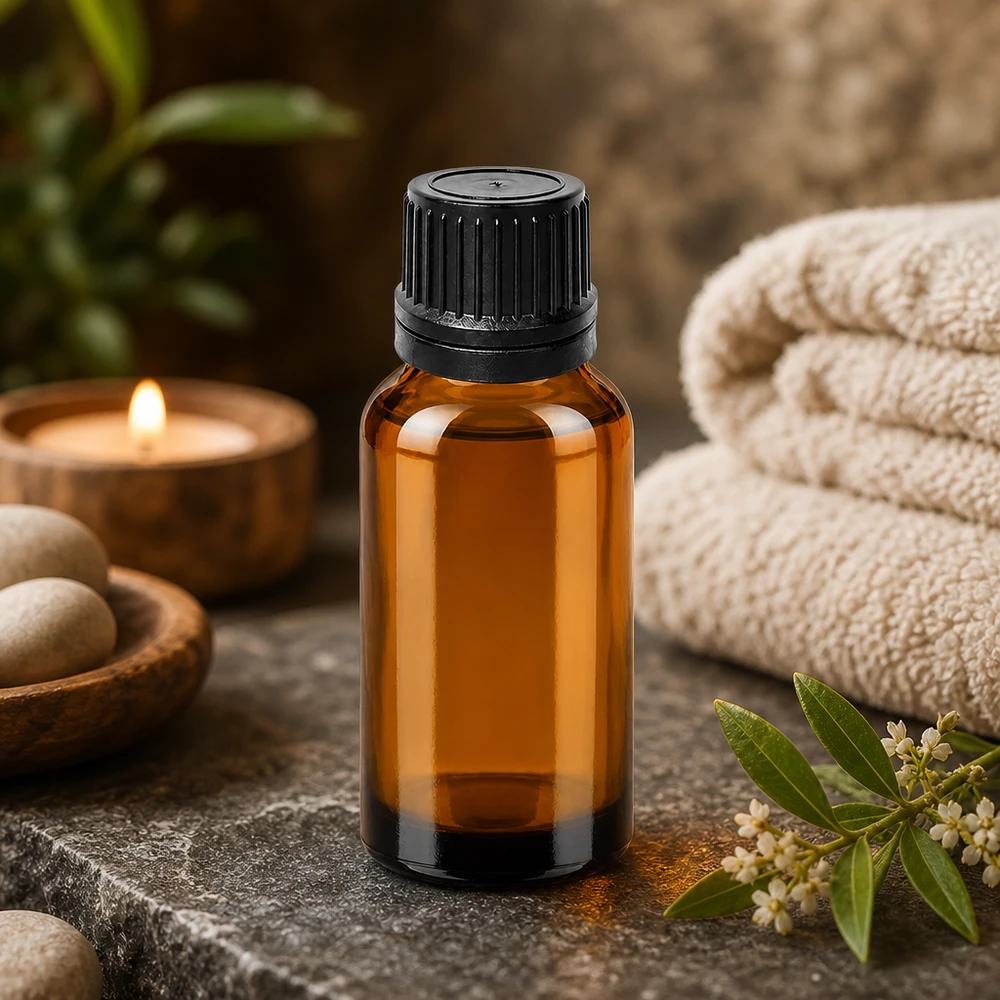 20ml flacon de gouttes. 1mm noir OV BrownLine UT18/20 Flacon en verre brun 20ml protégé de la lumière avec bouchon de sécurité pour les liquides sensibles