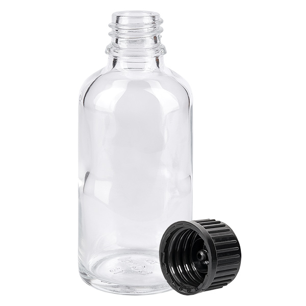 Flacon 50ml 11mm SV noir STD ClearLine UT18/50 Flacon 50ml 11mm SV noir STD ClearLine UT18/50