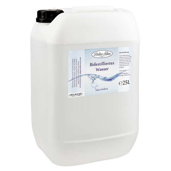 Doktor-Klaus Aqua bidest - Eau bidistillée 25 L
