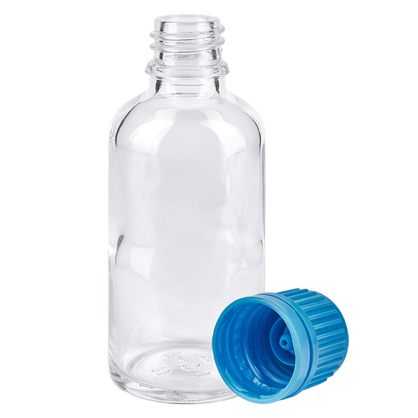 Flacon 50ml 11mm SV bleu OV ClearLine UT18/50 Flacon 50ml 11mm SV bleu OV ClearLine UT18/50