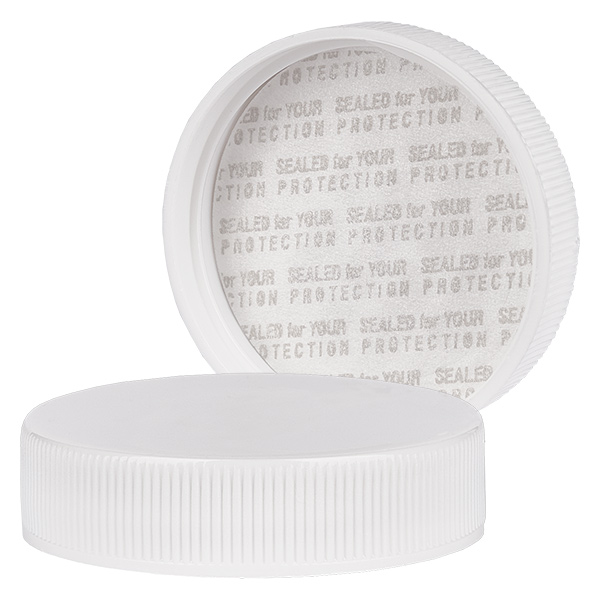 Couvercle à vis 45mm blanc SFYP pour Petpacker