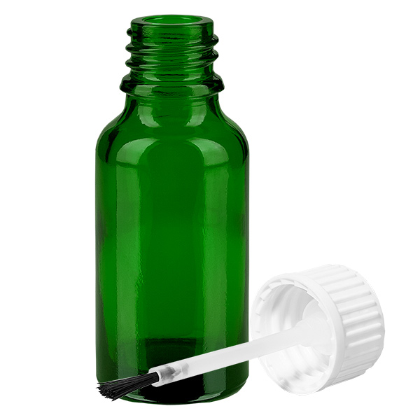 20ml flacon pinceau blanc STD GreenLine UT18/20 20ml flacon pinceau blanc STD GreenLine UT18/20