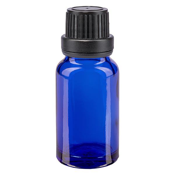 Flacon de pharmacie bleu 10ml bouchon inviolable blanc 2mm bouchon inviolabilité Flacon de pharmacie bleu 10ml bouchon inviolable blanc 2mm bouchon inviolabilité