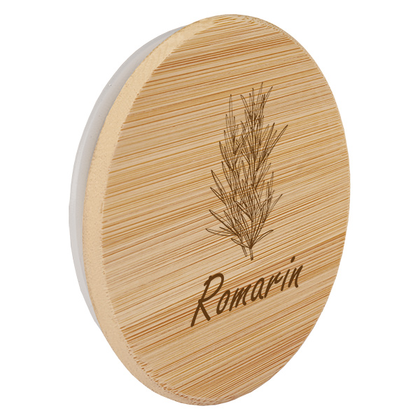 Bouchon en bois « romarin » pour WECK RR60