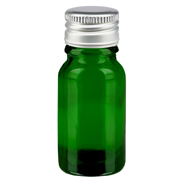 Flacon 10ml 11mm SV alu-argent STD GreenL.UT18/10