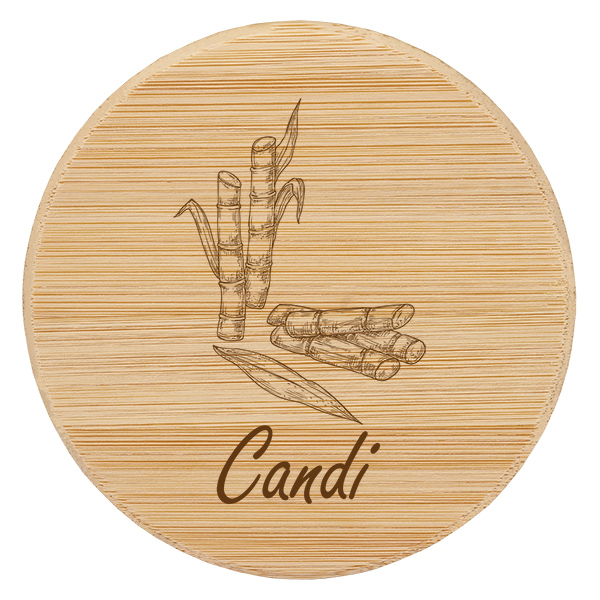 Paire en bois « Candi » pour WECK RR100 Paire en bois « Candi » pour WECK RR100