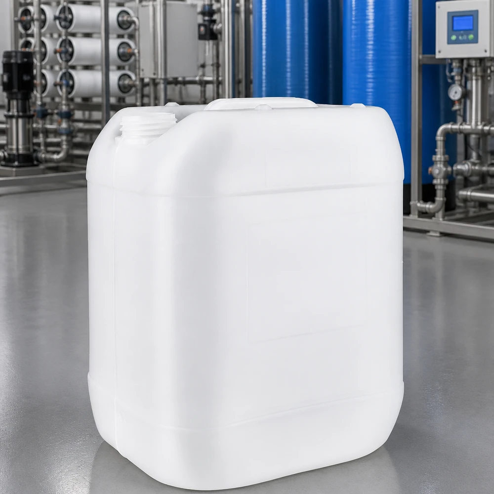 Hobbock empilable de 20 litres sans bouchon, avec poignée encastrée pour le transport et le stockage
