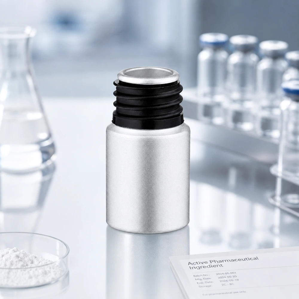 Bouteille en aluminium teinté 10 ml, sans bouchon Flacon en aluminium décapé refermable de 10 ml avec filetage précis pour les dosages