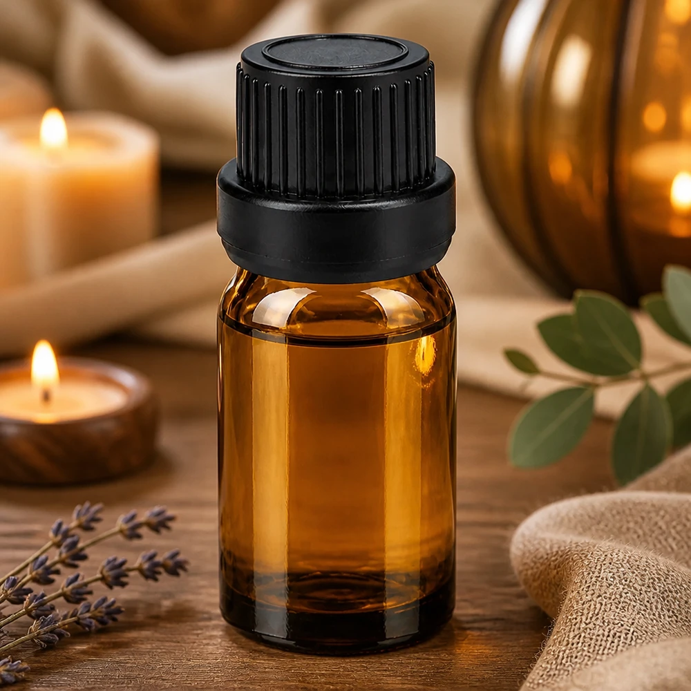 Flacon compte-goutte 5ml 2mm noir OV BrownLine UT18/5 Flacon en verre de haute qualité de 5ml avec bouchon OV noir pour les applications professionnelles