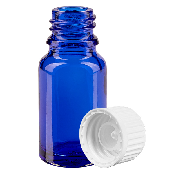 Flacon 10ml (globule) 3mm GR w. STD BlueL. UT18/10