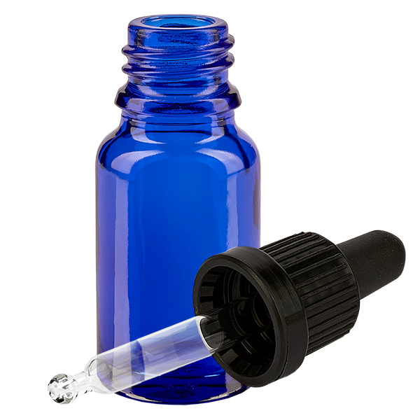 Flacon à pipette 10ml noir OV BlueLine UT18/10