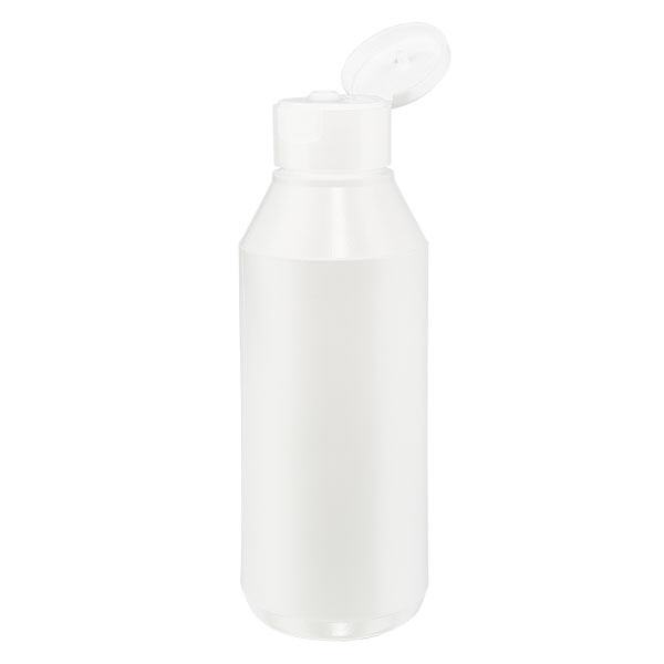 Bouteille de lotion de 250 ml avec charnière pliante