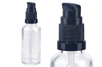 avec bouchon à pompe