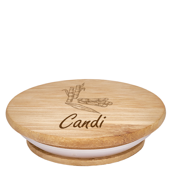 Paire en bois « Candi » pour WECK RR100 Paire en bois « Candi » pour WECK RR100