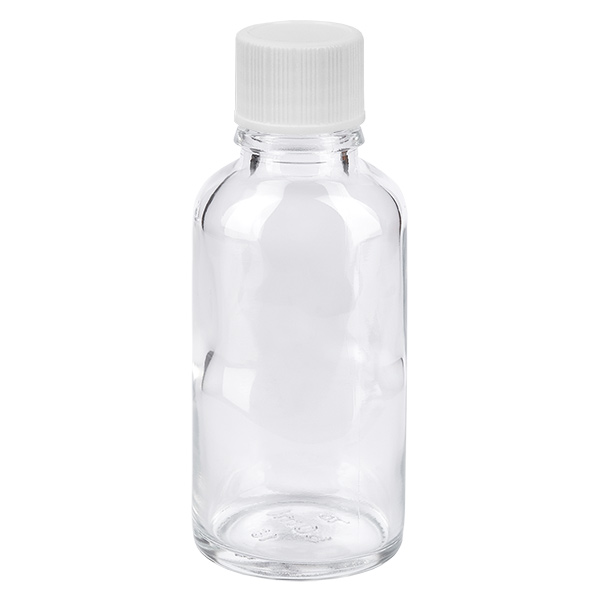 Flacon de 30ml 11mm SV blanc STD ClearLine UT18/30 Flacon de 30ml 11mm SV blanc STD ClearLine UT18/30