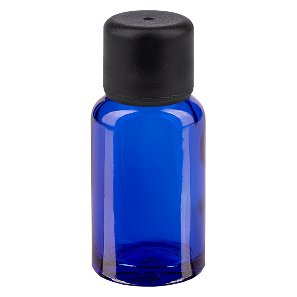 Flacon de 10ml 6mm SV noir STD BlueLine UT18/10