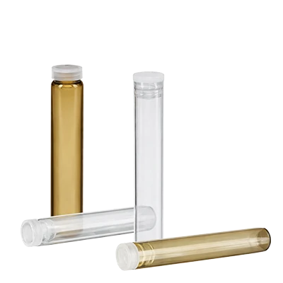 Tubes à globules, tubes en illax