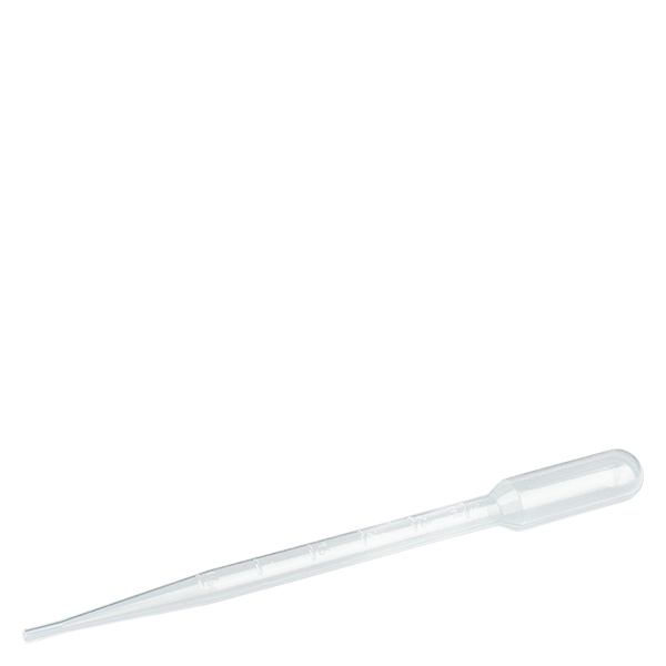 Pipette de transfert, volume nominal : 3,5 ml, (Lxl) : 155 x 15 mm, Ma
