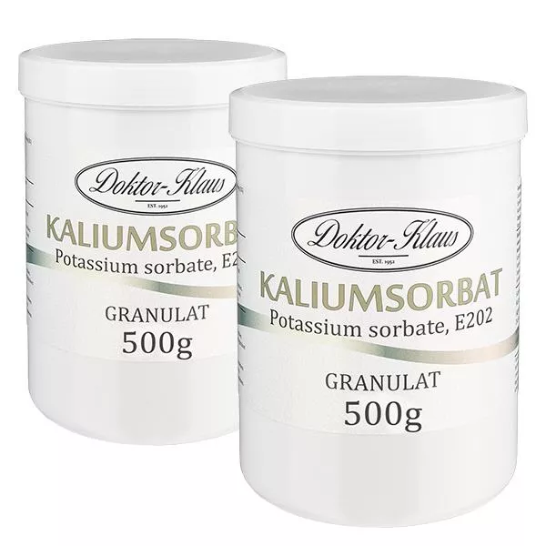 1 kg de sorbate de potassium (Potassium Sorbate) Doktor-Klaus 1 kg de sorbate de potassium (Potassium Sorbate) Doktor-Klaus