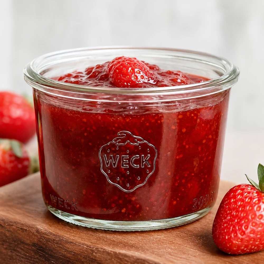 Bocal en verre de 200 ml WECK RR80 Bocal en verre de 200 ml WECK RR80
