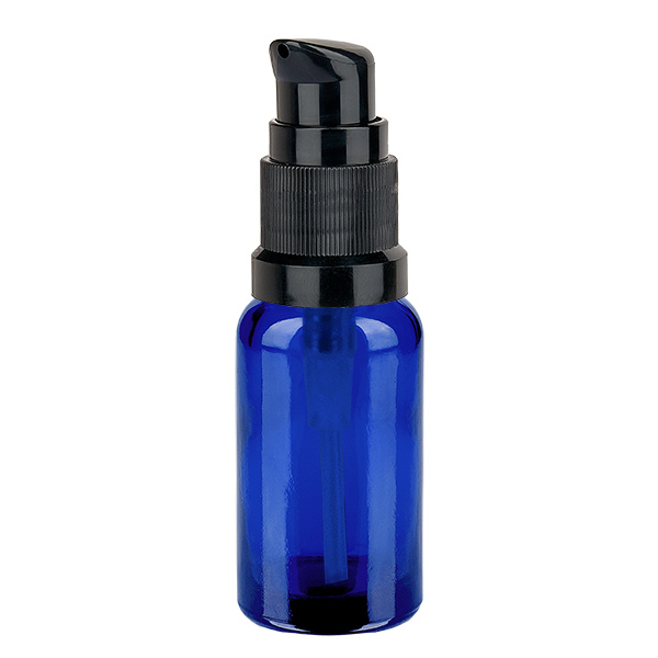 20ml flacon pompe noir STD BlueLine UT18/20