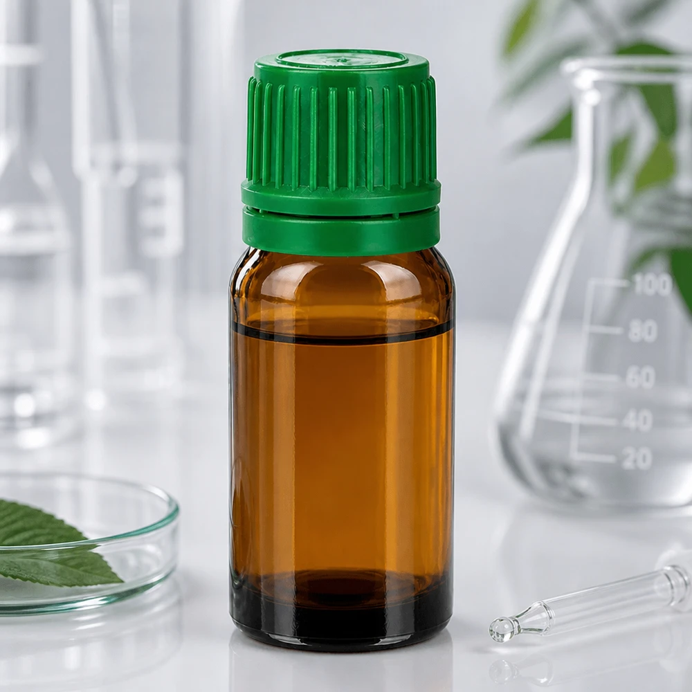 Flacon 10ml 11mm SV vert OV BrownLine UT18/10 Flacon en verre professionnel de 10 ml avec bouchon d'inviolabilité vert pour usage pharmaceutique