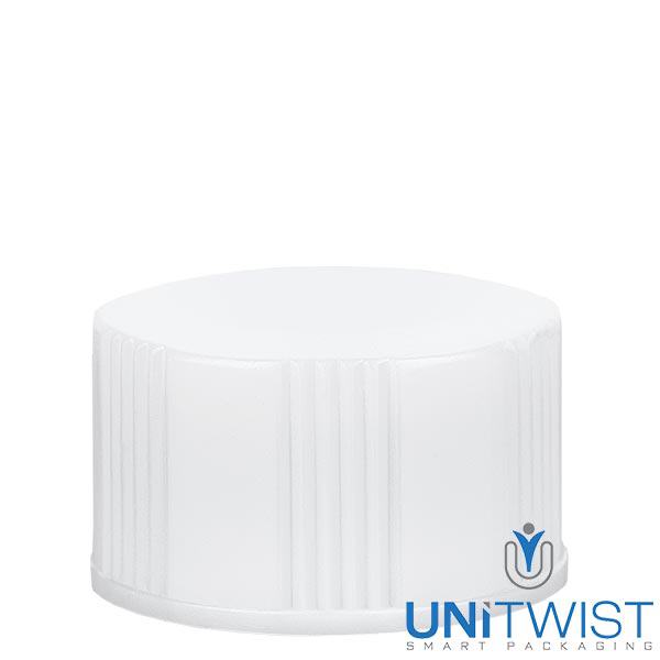 Bouchon à vis en plastique blanc UT13/3-5 UNiTWIST