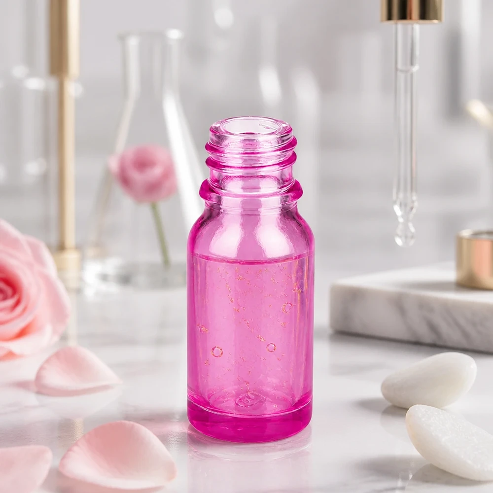 Bouteille à pharmacie de 10ml PurpleLine UT18/10 UNiTWIST Bouteille à usage pharmaceutique de 10 ml PurpleLine UT18/10 UNiTWIST avec bouchon à vis pratique pour les gouttes