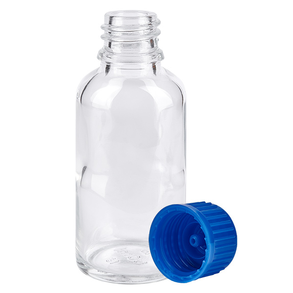 Flacon de 30ml 11mm SV bleu STD ClearLine UT18/30 Flacon de 30ml 11mm SV bleu STD ClearLine UT18/30