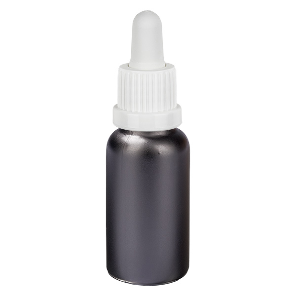 Flacon à pipette 20ml blanc OV BlackLine UT18/20 Flacon à pipette 20ml blanc OV BlackLine UT18/20